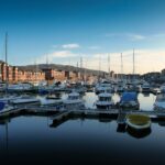 a bunch of boats that are in the water