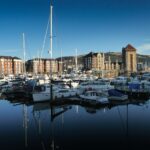 a bunch of boats that are in the water